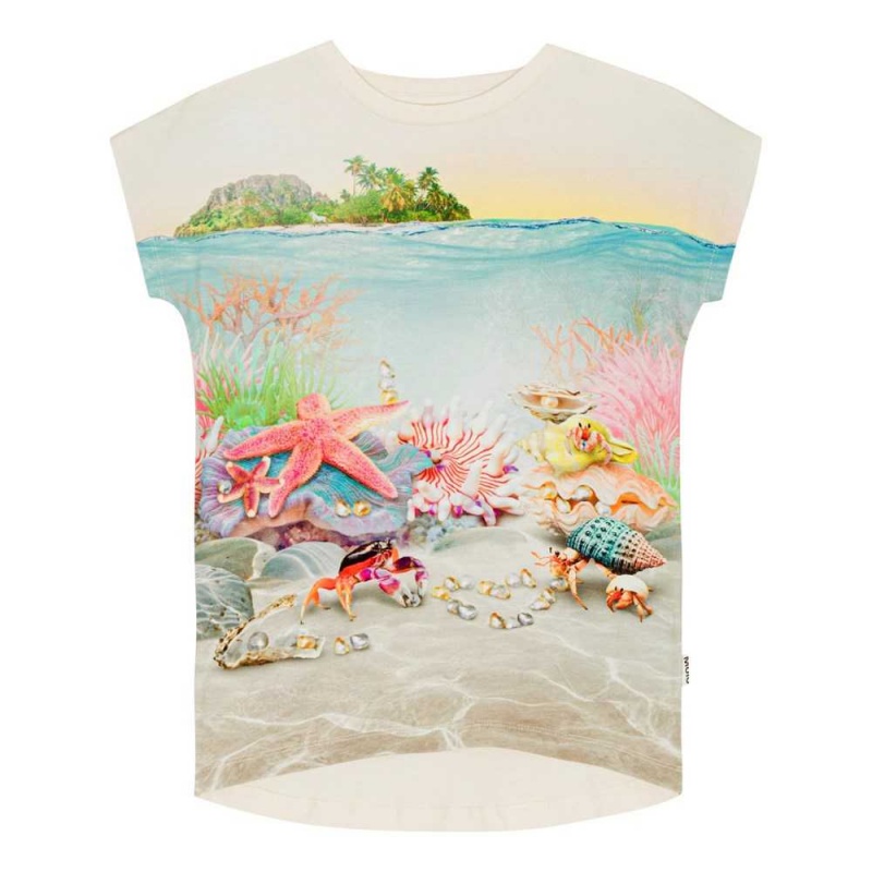 Molo Ragnhilde Tytöille T Shirts Tops Underwater Fun | FI0000495