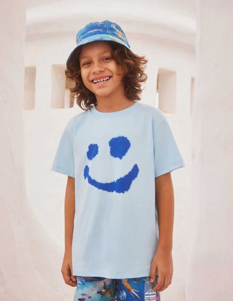 Molo Rame Pojille T Shirts Tops Water Smile | FI0000634