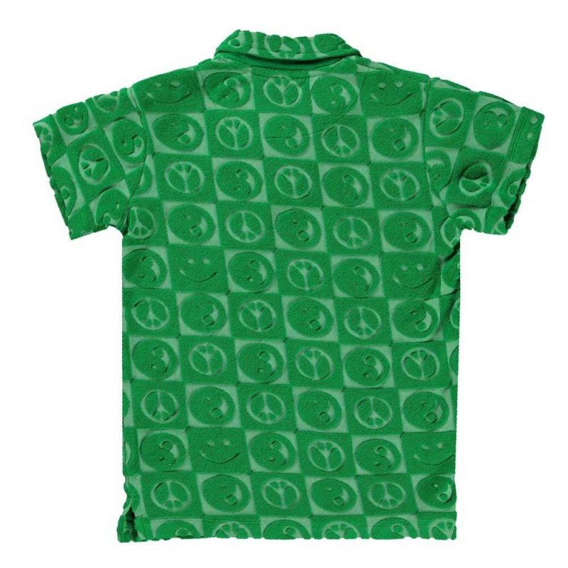 Molo Randel Pojille T Shirts Tops Bright Green | FI0000635