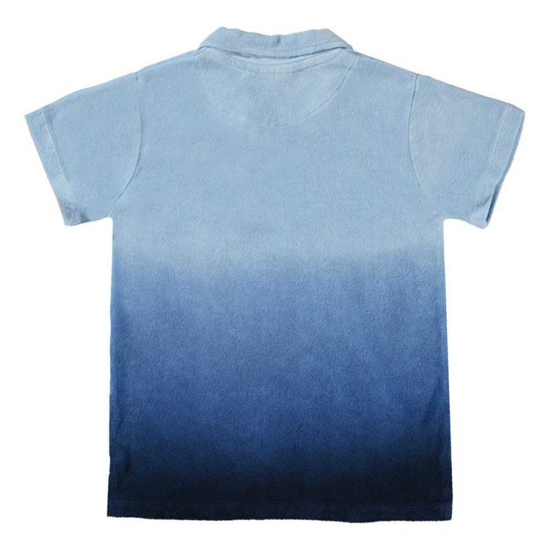 Molo Randel Pojille T Shirts Tops Reef Blue | FI0000637