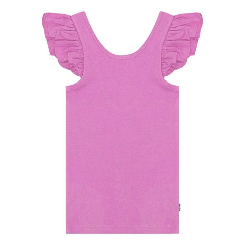 Molo Ranja Tytöille T Shirts Tops Purple Pink | FI0000535