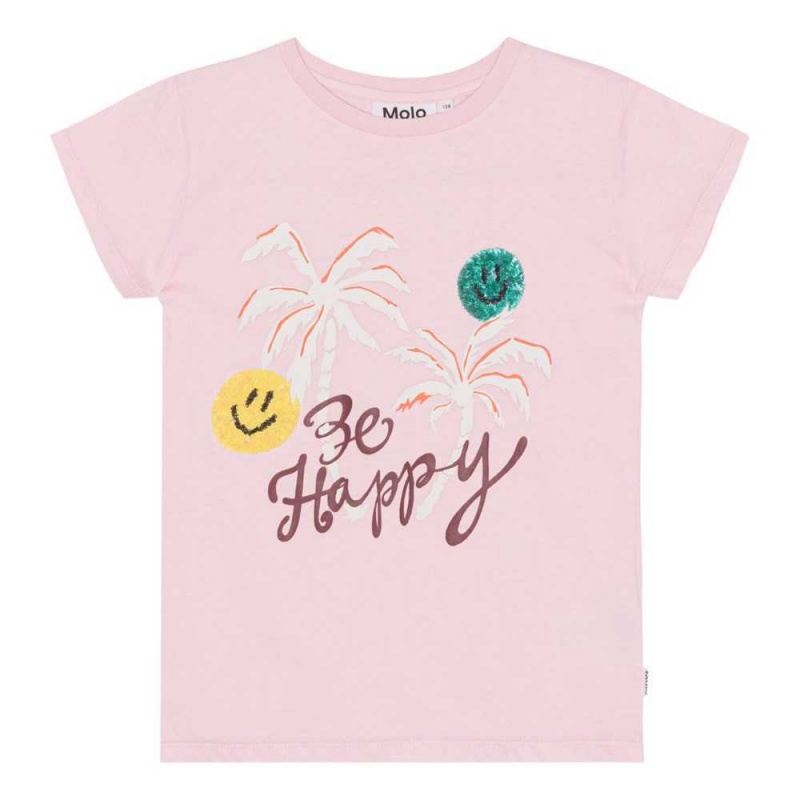 Molo Ranva Tytöille T Shirts Tops Glitter Palms | FI0000526