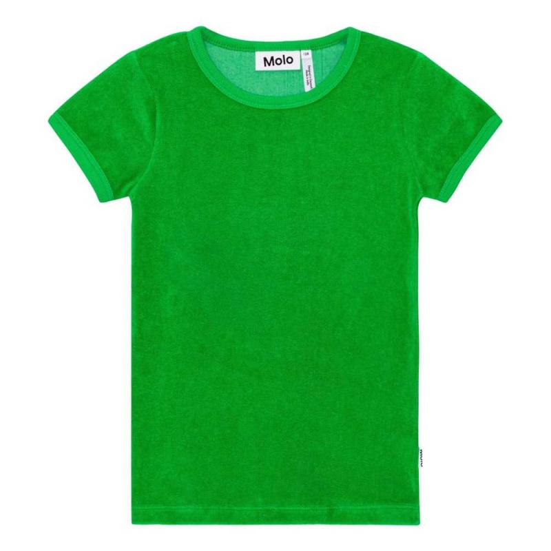 Molo Raquel Tytöille T Shirts Tops Classic Green | FI0000504