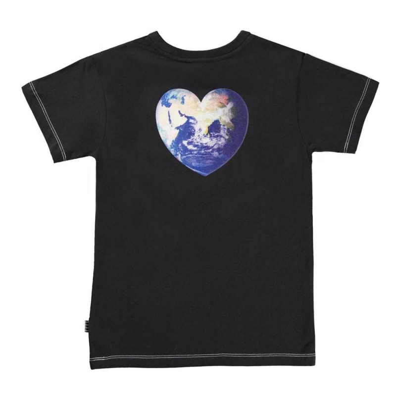 Molo Raul Pojille T Shirts Tops Earth Kindness | FI0000632