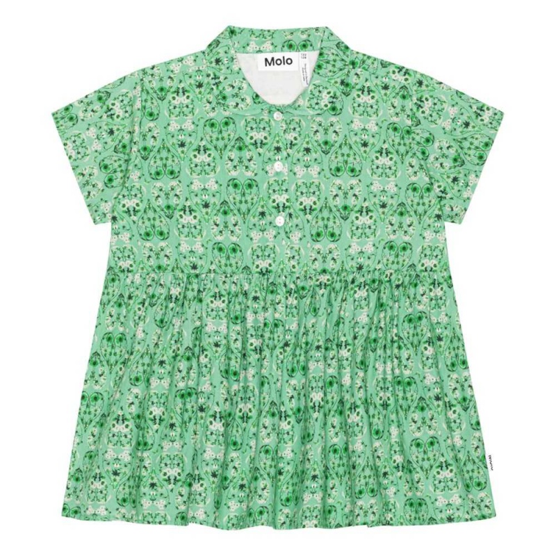 Molo Reva Tytöille Shirts Notes Of Green | FI0000387