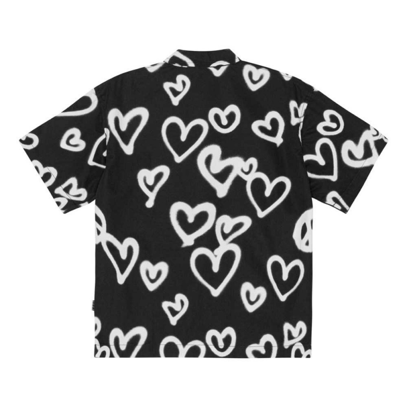 Molo Richie Pojille Shirts Sprayed Hearts | FI0000682