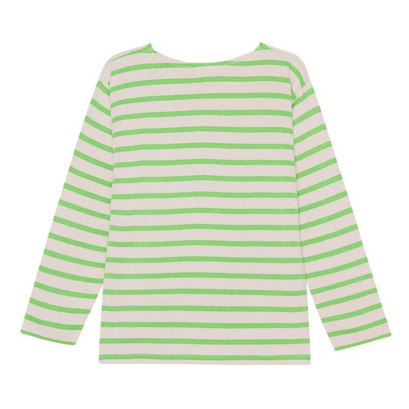 Molo Rilder Pojille T Shirts Tops Grass Stripe | FI0000833