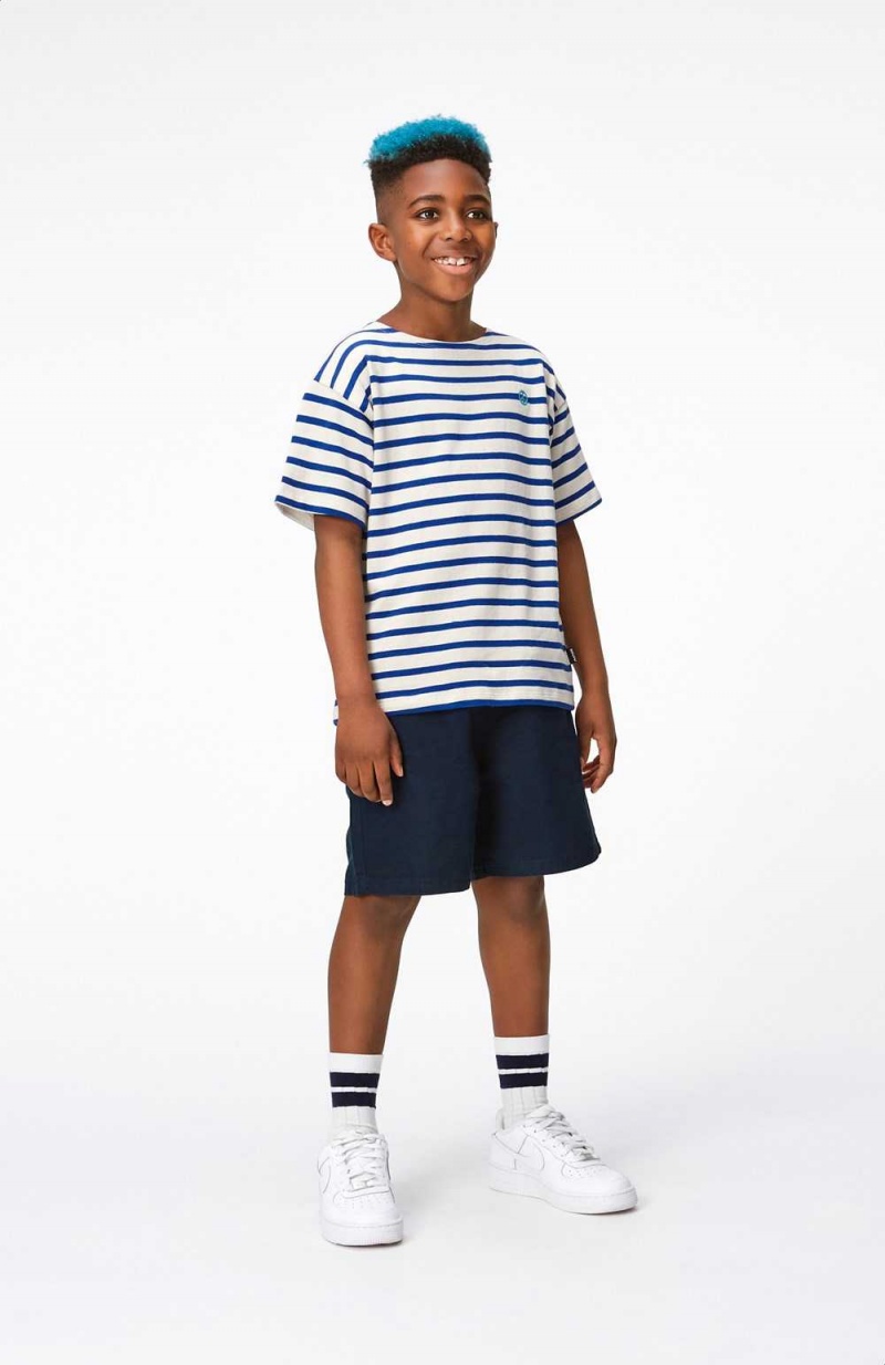 Molo Rilee Pojille T Shirts Tops Reef Stripe | FI0000797