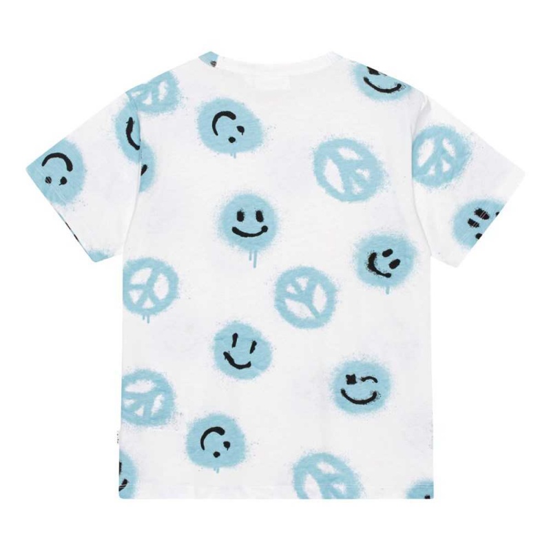 Molo Riley Pojille T Shirts Tops Easy Peacy Pool | FI0000788