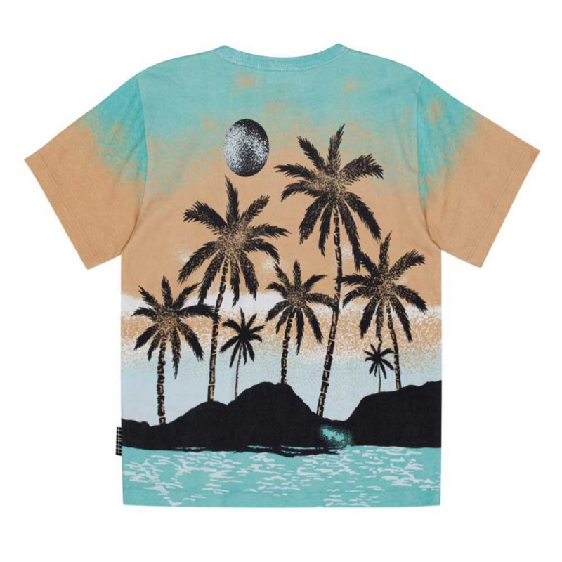 Molo Riley Pojille T Shirts Tops Holiday Island | FI0000778