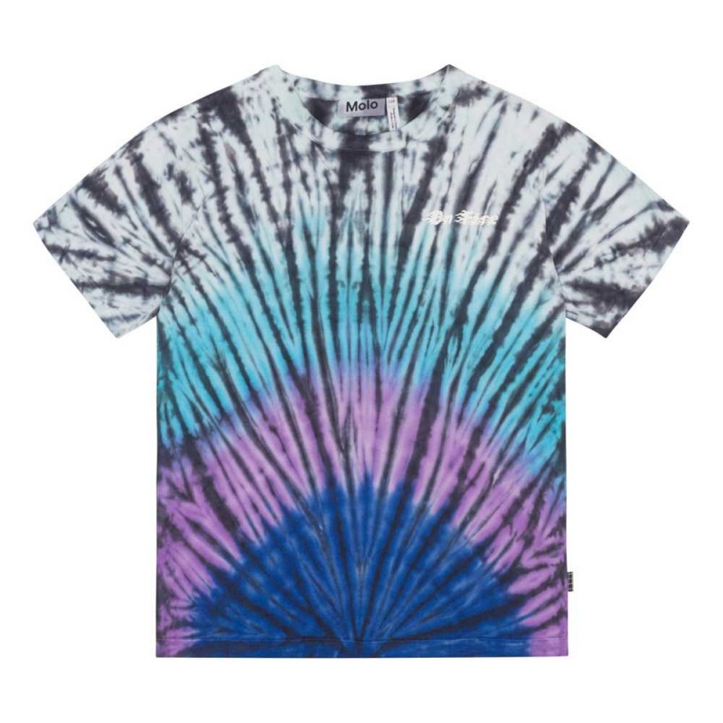 Molo Riley Pojille T Shirts Tops Lit Dye | FI0000851