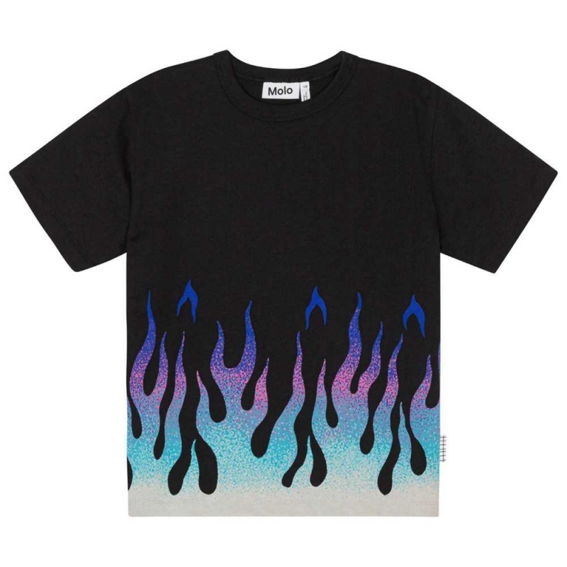 Molo Riley Pojille T Shirts Tops Lit | FI0000849