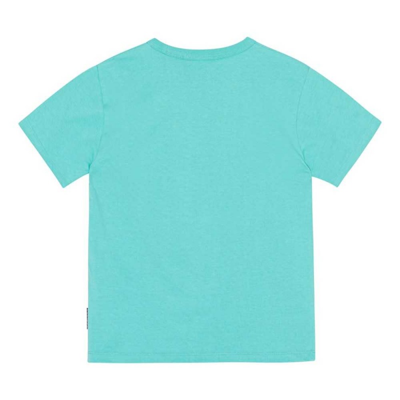 Molo Riley Pojille T Shirts Tops Pacific | FI0000830