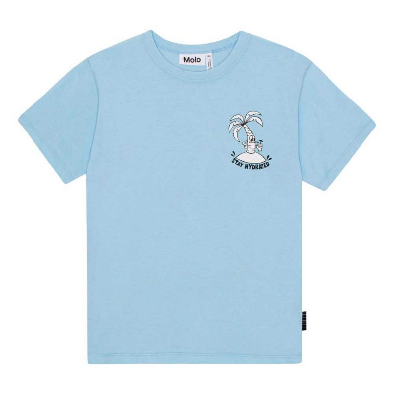 Molo Riley Pojille T Shirts Tops Stay Hydrated | FI0000777