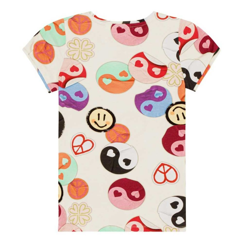 Molo Rimona Tytöille T Shirts Tops Yin Yang | FI0000560