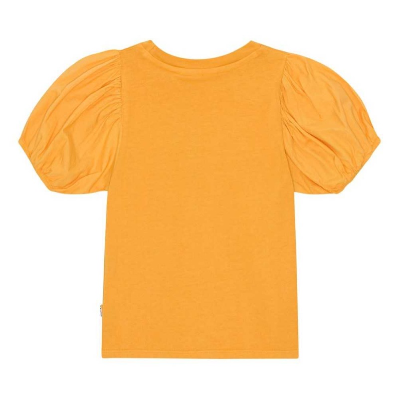 Molo Ritta Tytöille T Shirts Tops Honey Gold | FI0000512