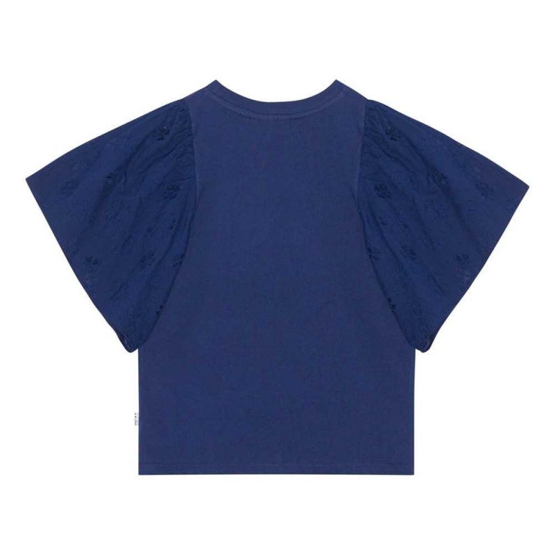 Molo Ritza Tytöille T Shirts Tops Ink Blue | FI0000578