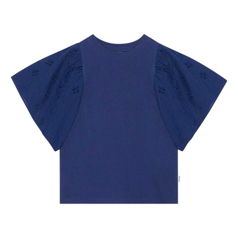 Molo Ritza Tytöille T Shirts Tops Ink Blue | FI0000578