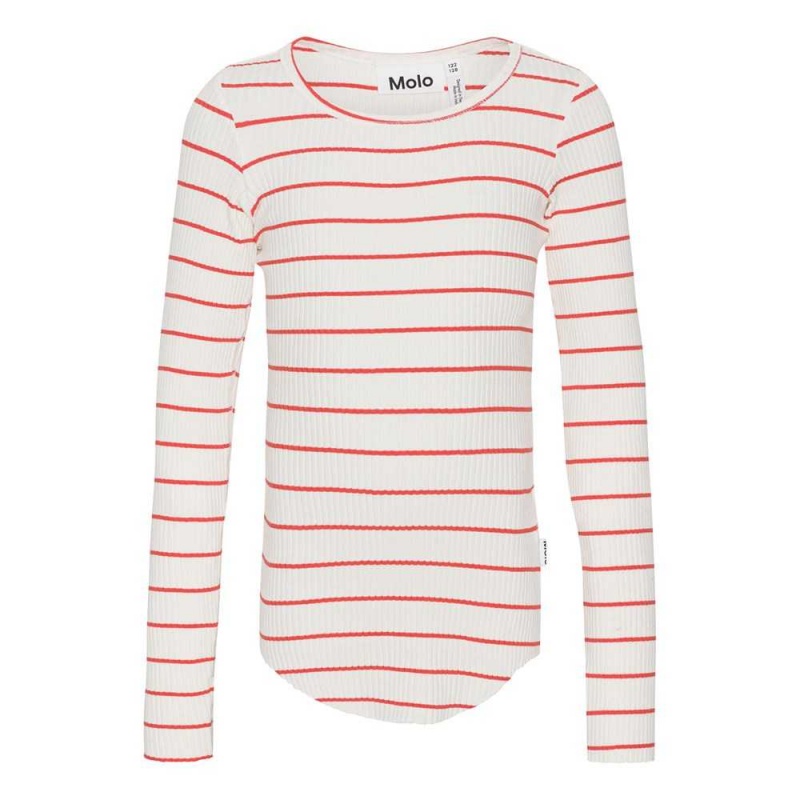 Molo Rochelle Tytöille T Shirts Tops Shell Red | FI0000559