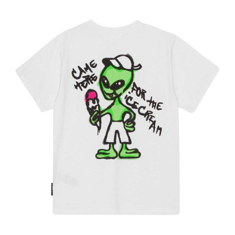 Molo Rodney Pojille T Shirts Tops Icecream Alien | FI0000820