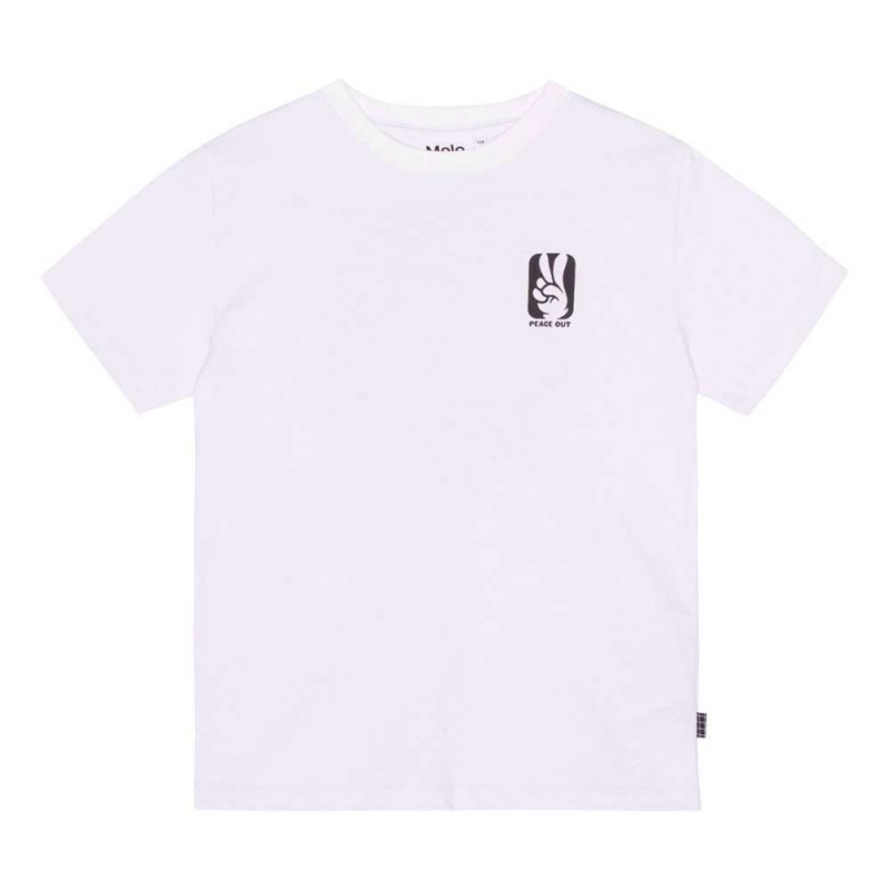 Molo Rodney Pojille T Shirts Tops Peace Basket | FI0000799