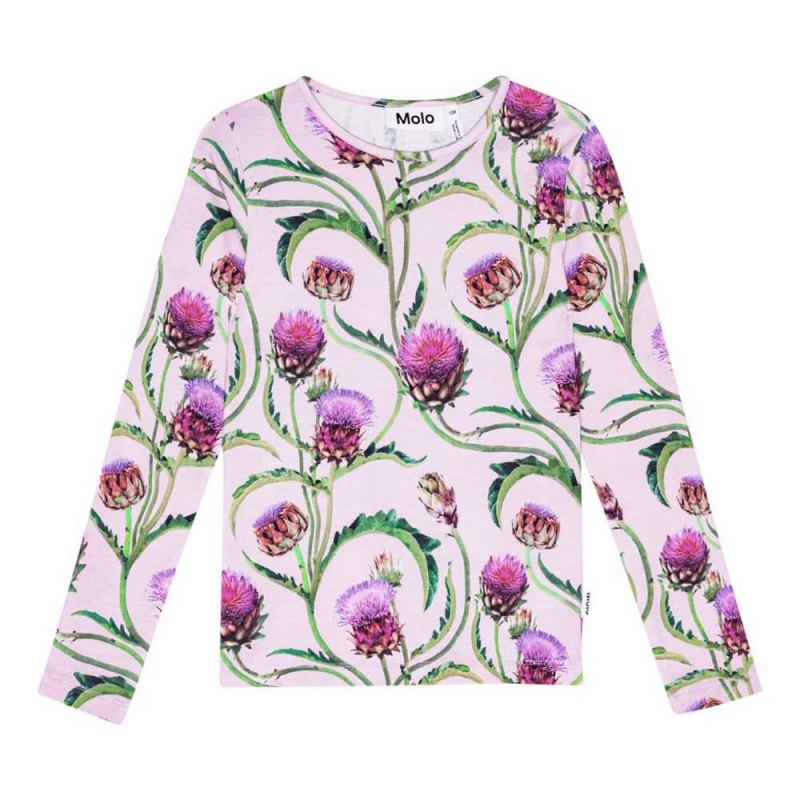 Molo Rose Tytöille T Shirts Tops Artichoke Glow | FI0000540