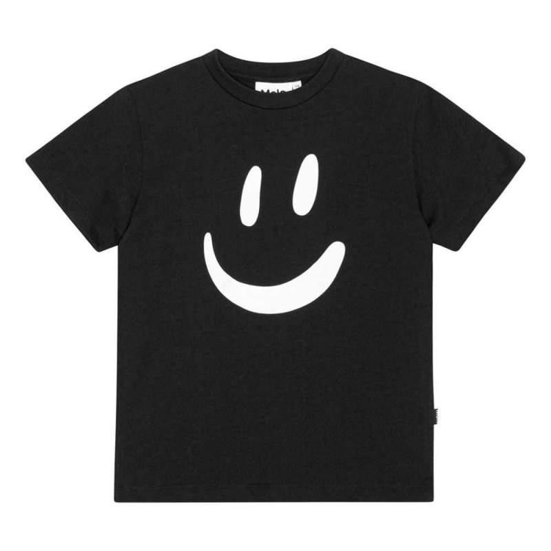 Molo Roxo Pojille T Shirts Tops Black | FI0000858