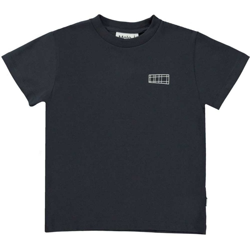 Molo Roxo Pojille T Shirts Tops Dark Navy | FI0000864