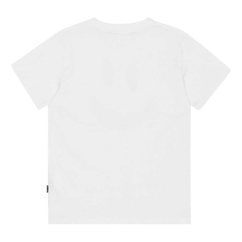 Molo Roxo Pojille T Shirts Tops White | FI0000857