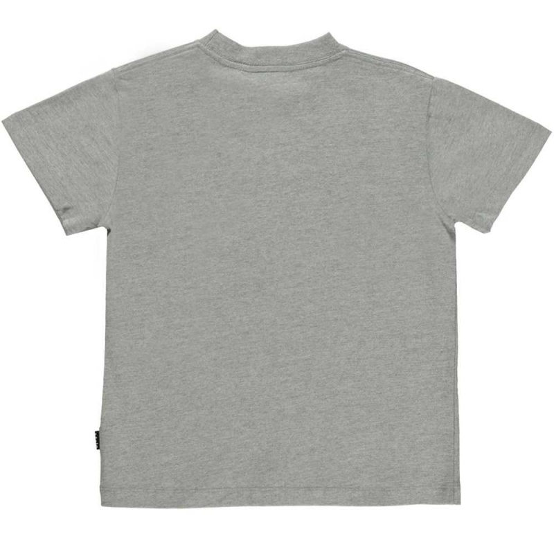 Molo Roxo Tytöille T Shirts Tops Grey Melange | FI0000596