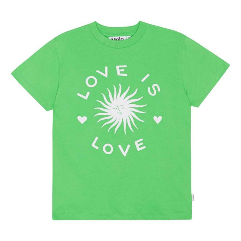 Molo Roxo Tytöille T Shirts Tops Love Is Love | FI0000515