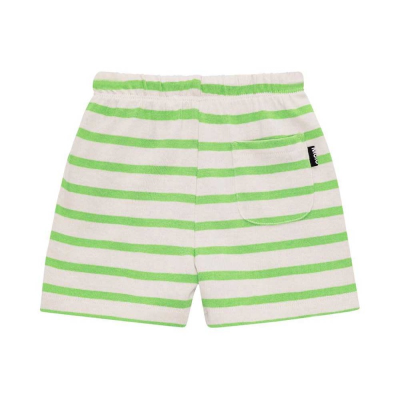 Molo Skie Pojille Shorts Grass Stripe | FI0001391