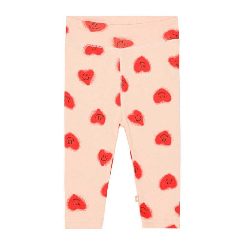 Molo Sting Tytöille Pants Jeans Red Hearts_ Jersey | FI0001387