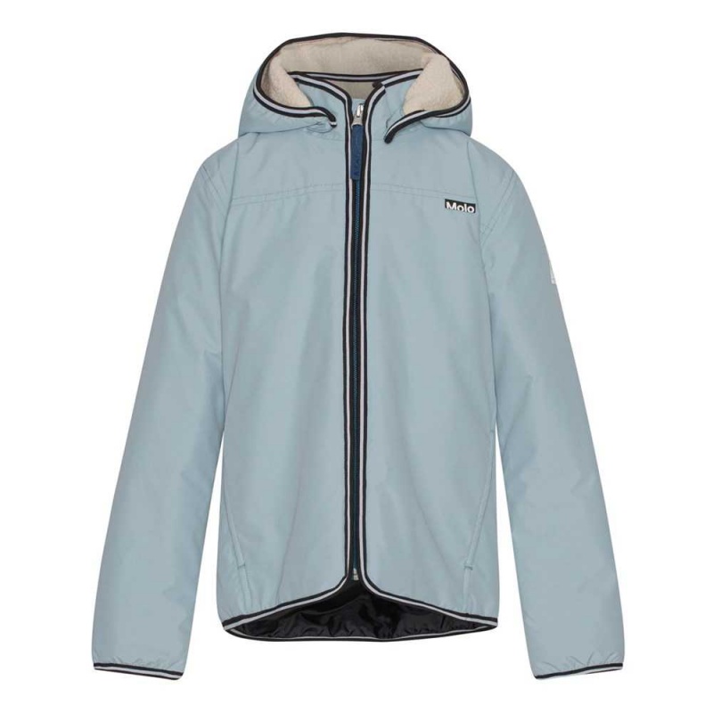 Molo Winner Jackets & Coats Misty Blue | FI0000048